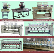 2015 Elucky multi- heads economic computerized embroidery machine with cheap price and high speed EG1206C